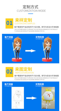 PVC注塑公仔定制 從動漫手辦到盲盒玩偶，一站式創意實現